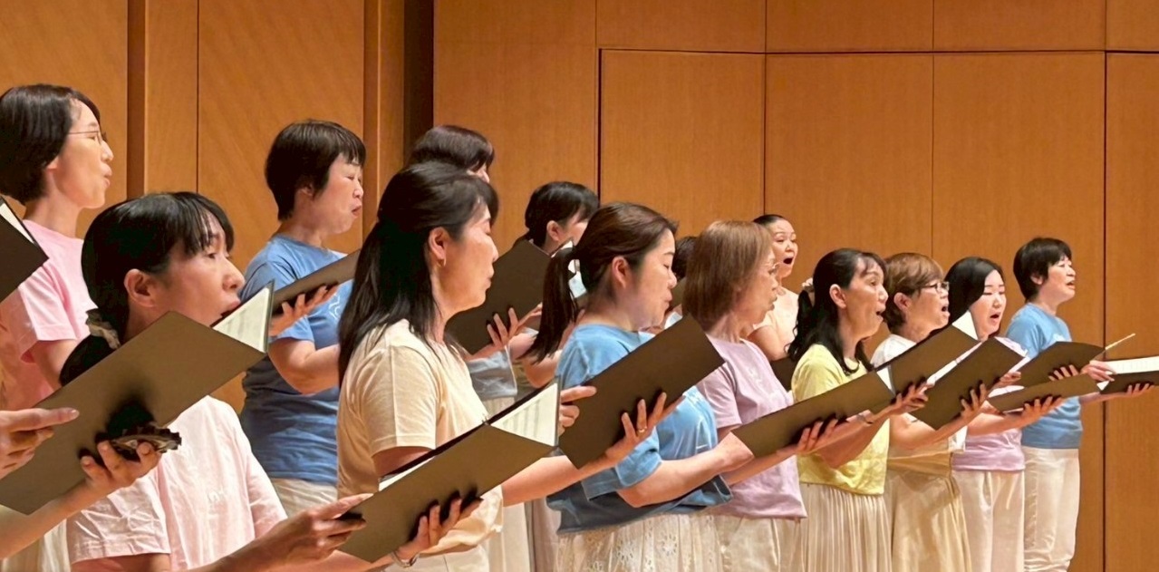 第80回合唱祭演奏中
